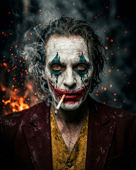 ابتسامة محروقة