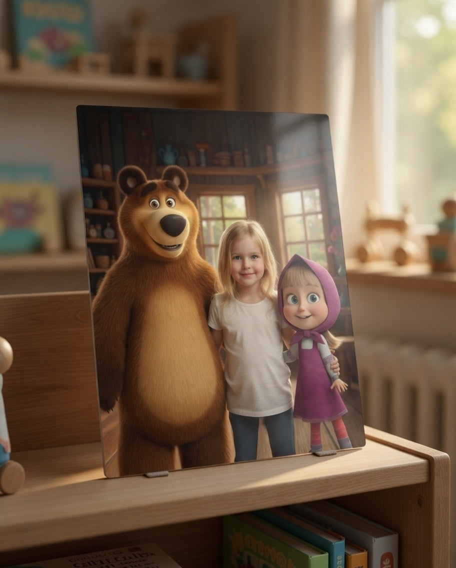 زيارة مفاجئة إلى كوخ الدب