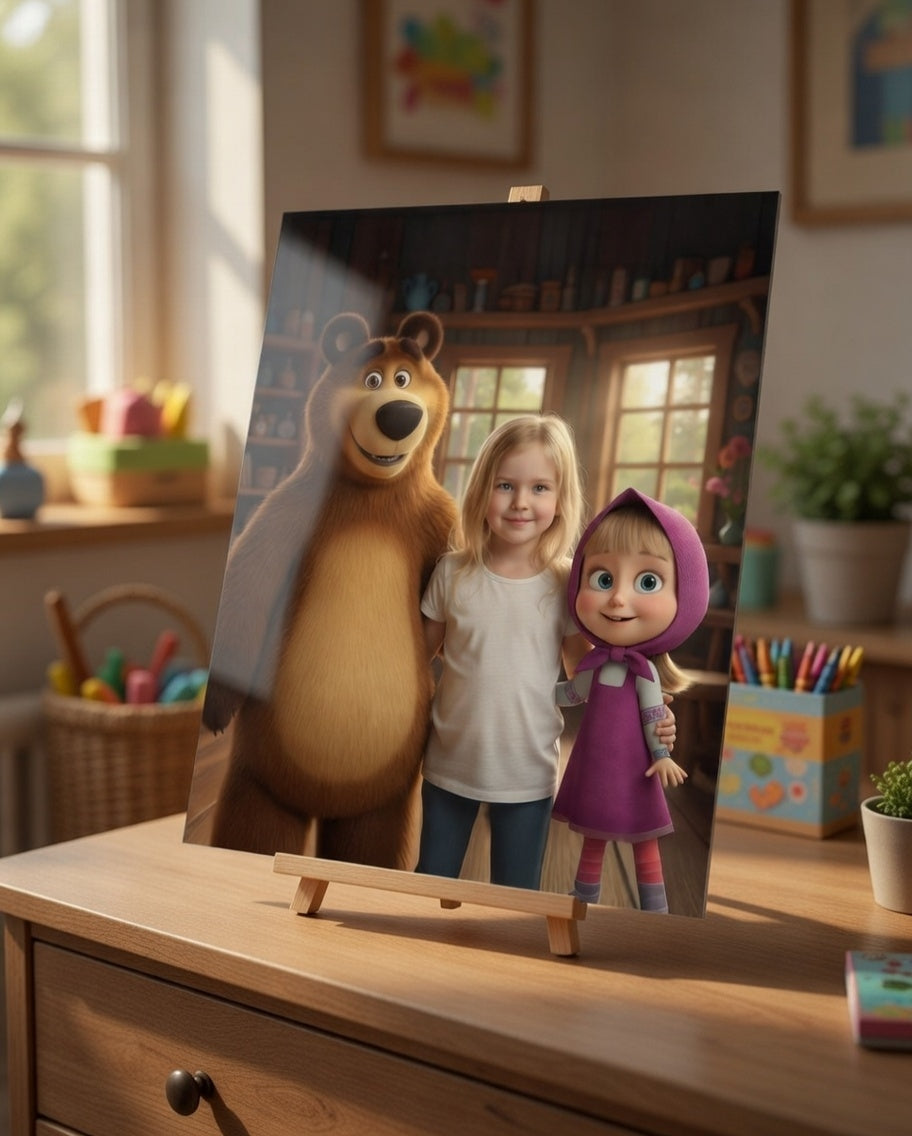 زيارة مفاجئة إلى كوخ الدب