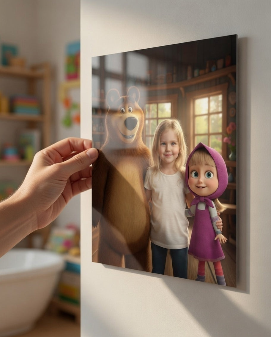 زيارة مفاجئة إلى كوخ الدب