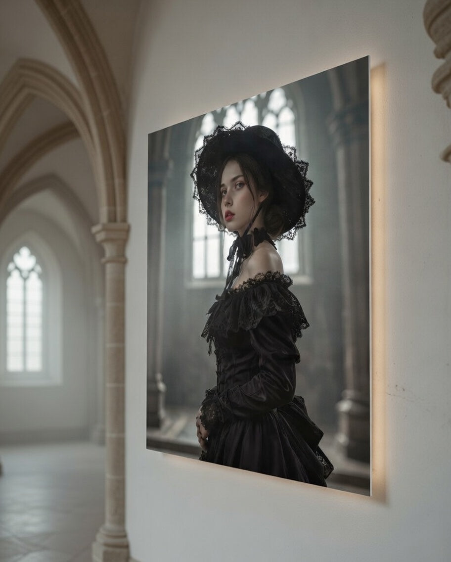 القديسة ذات الدانتيل الأسود