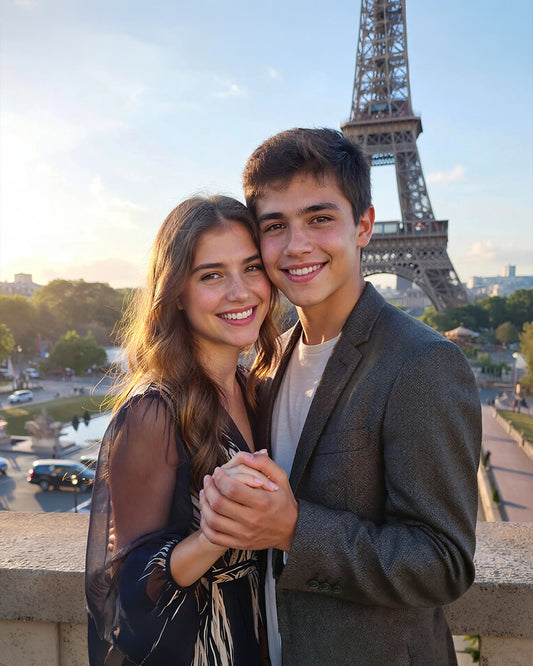 Young Love in Paris